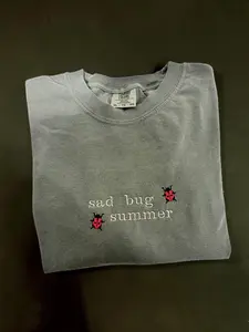 Embroidered Tee | Sad Bug Summer