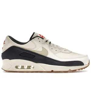 Nike Men's Air Max 90 Rare Air Pale Ivory Thunder Blue Running Shoes, from StockX