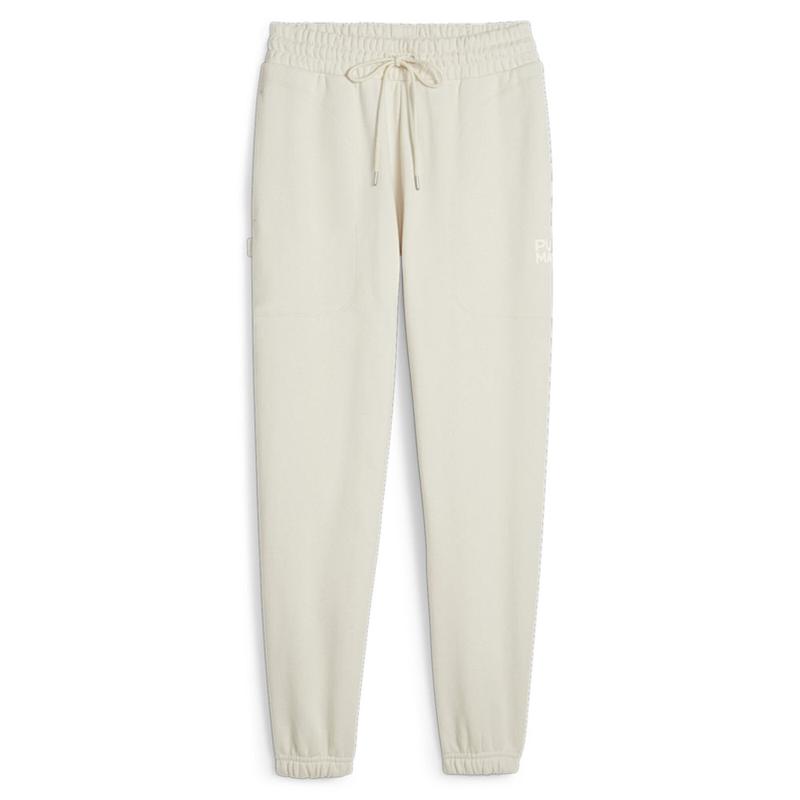 PUMA Womens Infuse Relaxed Sweatpants Casual Drawstring - White