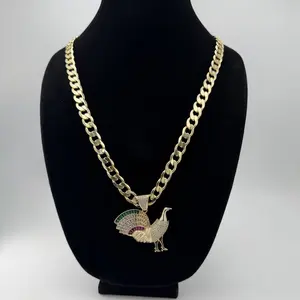 Cadenas con dije de gallo