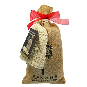 Plantlife Holiday Soap Chips with Ramie Soap Sack – Aromatic Herbal Cleansing Set