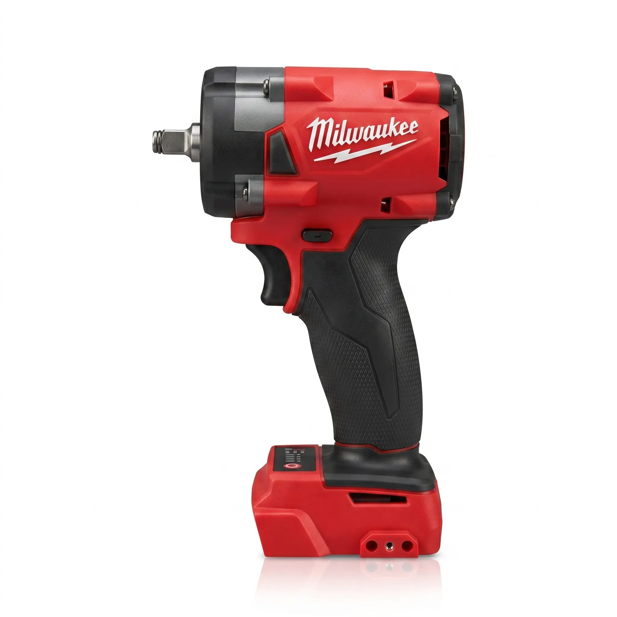Milwaukee  3/8 Inch Brushless Cordless Mini Impact Wrench Handheld Power Tool For Auto Maintenance Household Repair And Narrow Space Operation Slim Body Flexible Rotation Precise Torque And Comfortable Grip