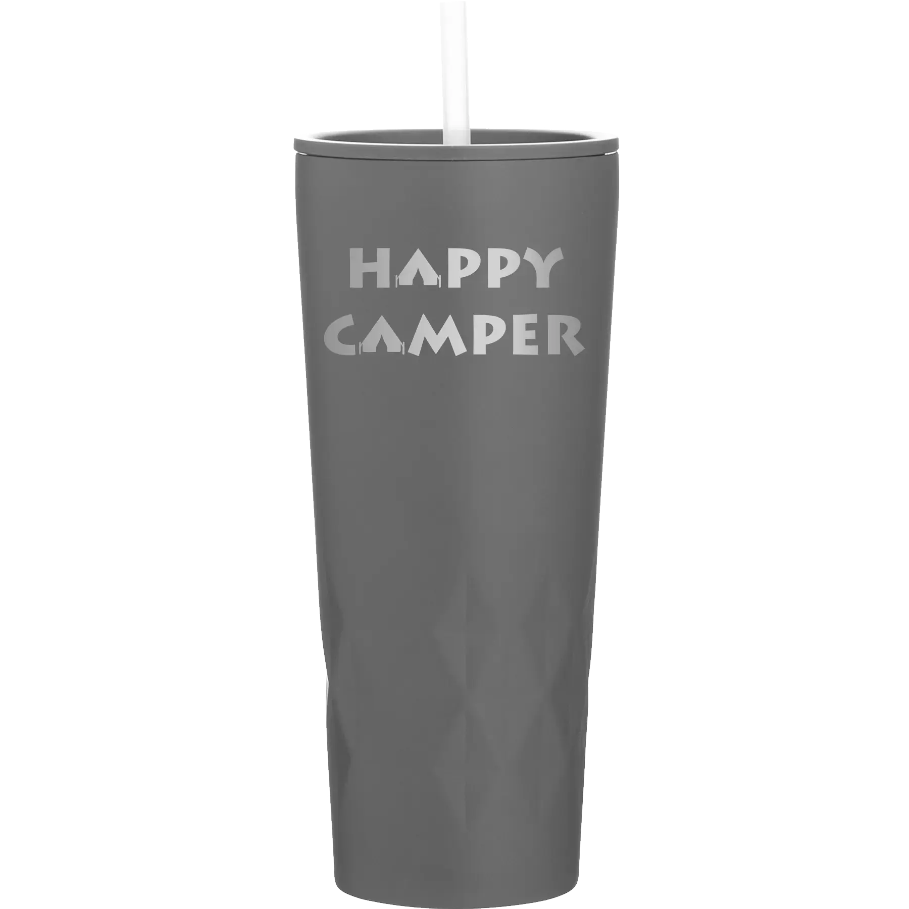 Happy Camper 20.9 oz Tumbler | Slate