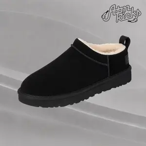 UGG Classic Micro Black (Women's) Women's Authentic Shoes Footwear Sneaker Trainer Comfortable Walking Fashion Trending Gift