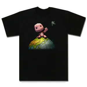 Little Big Planet Sackboy Video Game Graphic Tee, Planet Sackboy Gaming Unisex T-Shirt - Perfect Gift for Anime & Gaming Fans