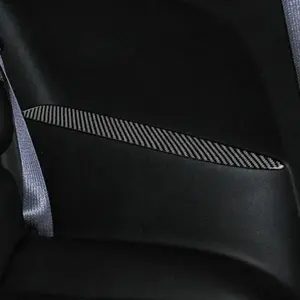 [Set] Carbon Fiber  Rear Seat Armrest Overlay for Chevrolet Camaro 2010-2015