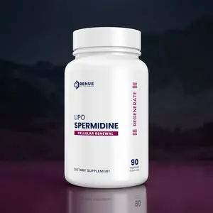 Spermidine Liposomal 90 Ct - Edible Supplement for Healthcare and Dietary Use, Optimum Nutrition for Vitality