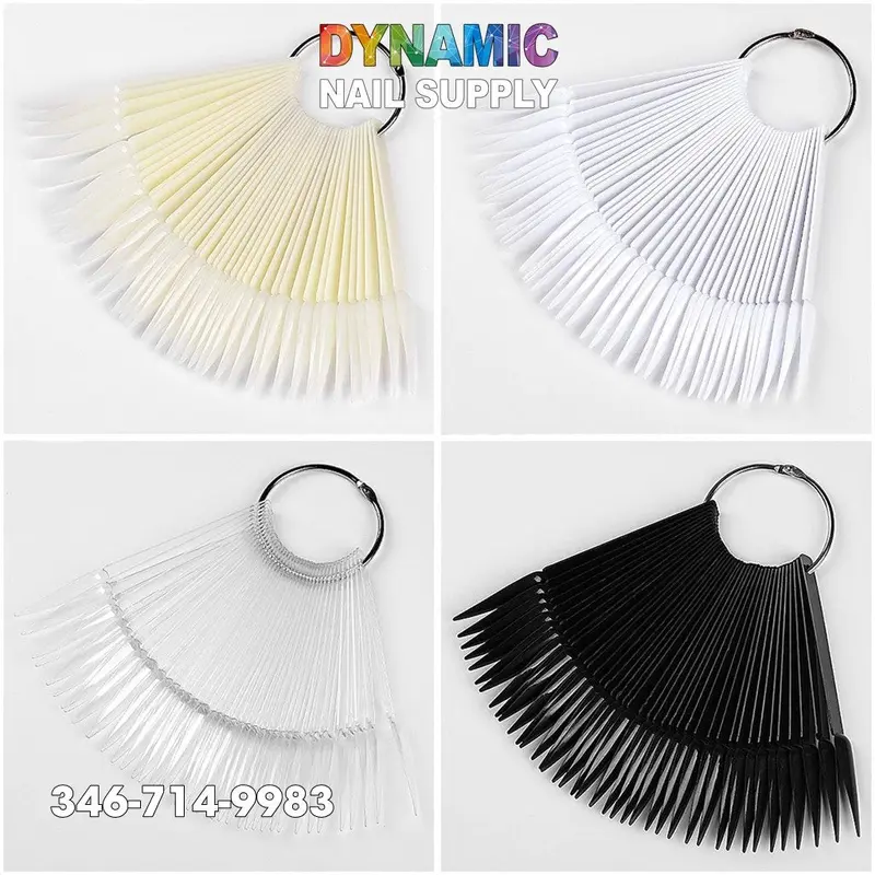 50 pcs each bag - Nails Swatches display tips - Sample display nails tips