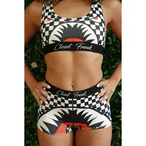 Checkered Flag Short Womenswear boxer brief