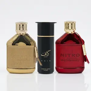 Ahmed Al Maghribi Kaaf Noir +Dumont Nitro Gold + Dumont Nitro Red Intensely 3.4 Oz