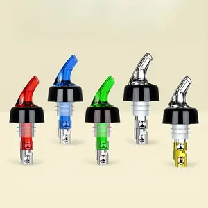 Automatic Measured Bottle Pourer Liquor Bottle Pourer Quick Shot Dispenser 1oz Liquor Pour Spout for Alcohol, Wine, Spirits, Home Bar Kitchen Tools 5pcs