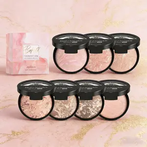 Single Piece Multi-Color Concealer Powder Set, Powder Foundation, Lightweight Blendable Smooth Matte Finish, Portable Makeup Corrector, Ideal for Touch-Ups, Soft Matte Makeup