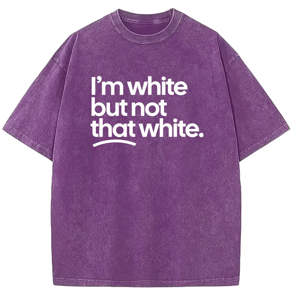 Washed T-shirt-Purple