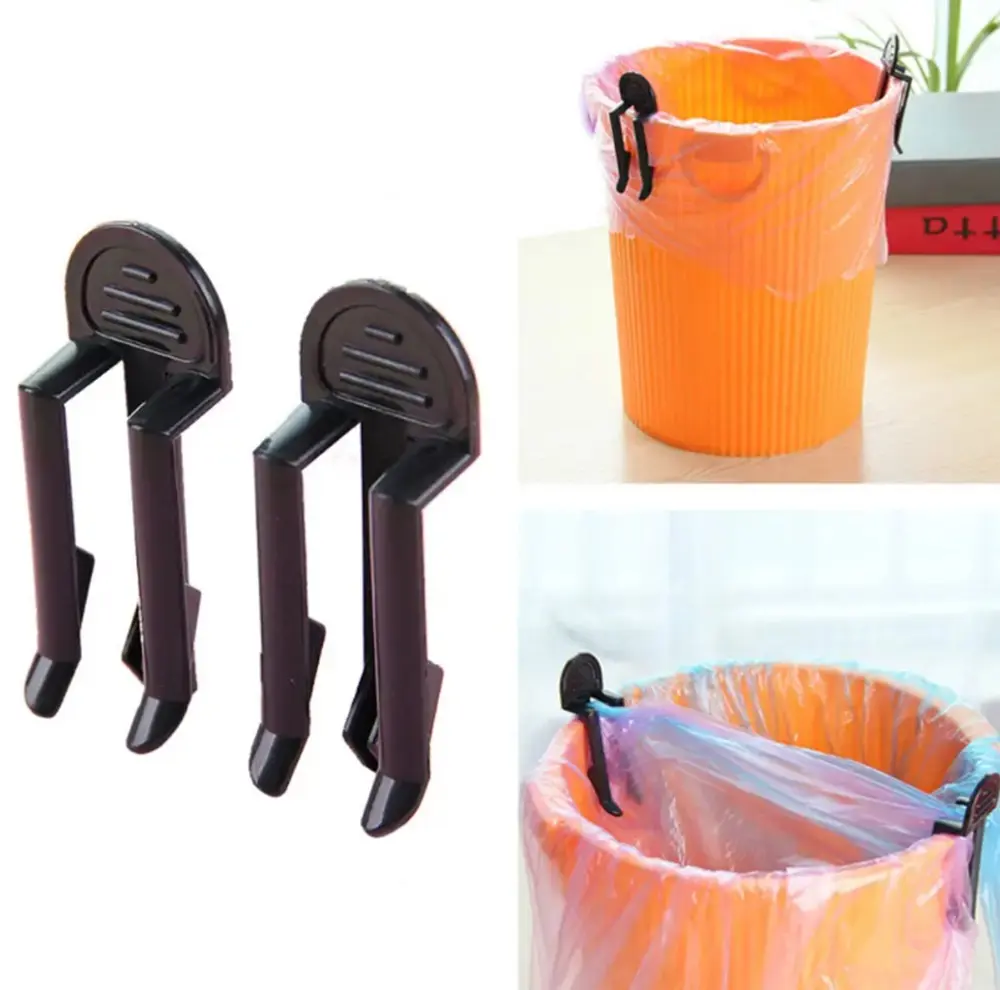 TIKA 40-Pack Garbage Bin Clip Set, Anti-Slip Trash Bag Holder Clamps for Secure and Neat Waste Management