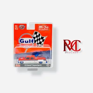 Chase M2 Machines 1:64 1973 Chevrolet Cheyenne Super 30 GULF Racing