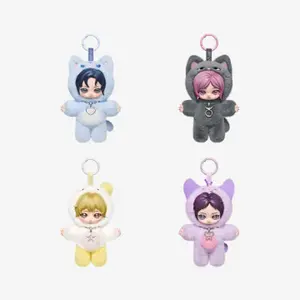 POPMart Fluffy Club Series Vinyl Plush Doll Pendant Blind Box