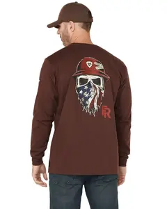 Ariat Men's Men'S Fr Born For This Long Sleeve Work T-Shirt - 10062667