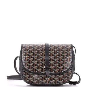 Pre-owned Goyard material Messenger Bags Belvedere II Messenger Bag Coated Canvas PM by Rebag