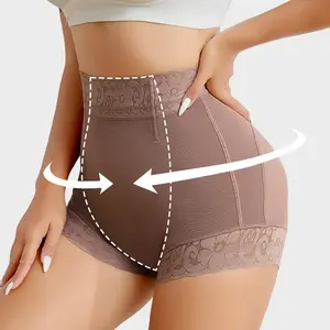 Feelpop Daily Wear Essential Hip-Lifting Pant for Work & Dating High Elastic Breathable Fabric Invisible Seamless Design Multi-Scenario Adaptation 3D Stereo Hip Lifting Shapewear - Nylon