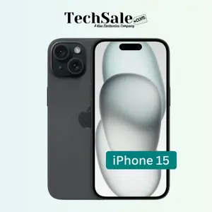 Refurbished Apple iPhone 15 - Fully Unlocked (1 Year Warranty) Excellent Condition