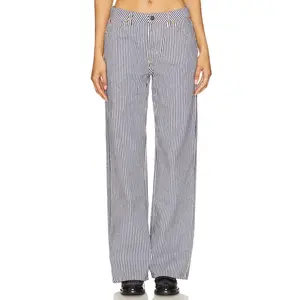 LIONESS Top Model Jeans in Navy Stripe