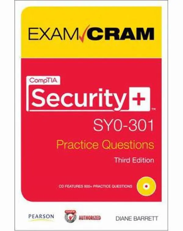 USED Book - CompTIA Security+ SY0-301 Practice Questions by Diane Barrett (Paperback) - english