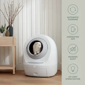 Casa Leo Smart Litter Box – Leo’s Loo Too Auto‑Clean Pet Products Automatic Refurbished