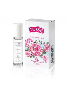 Bulgarian Rose Perfume Roll-On with Natural Rose Oil - Alcohol Free- Natural Rose Aromatic Fragrance - Unisex Rose Perfume - Perfect for Everyone - 9ml