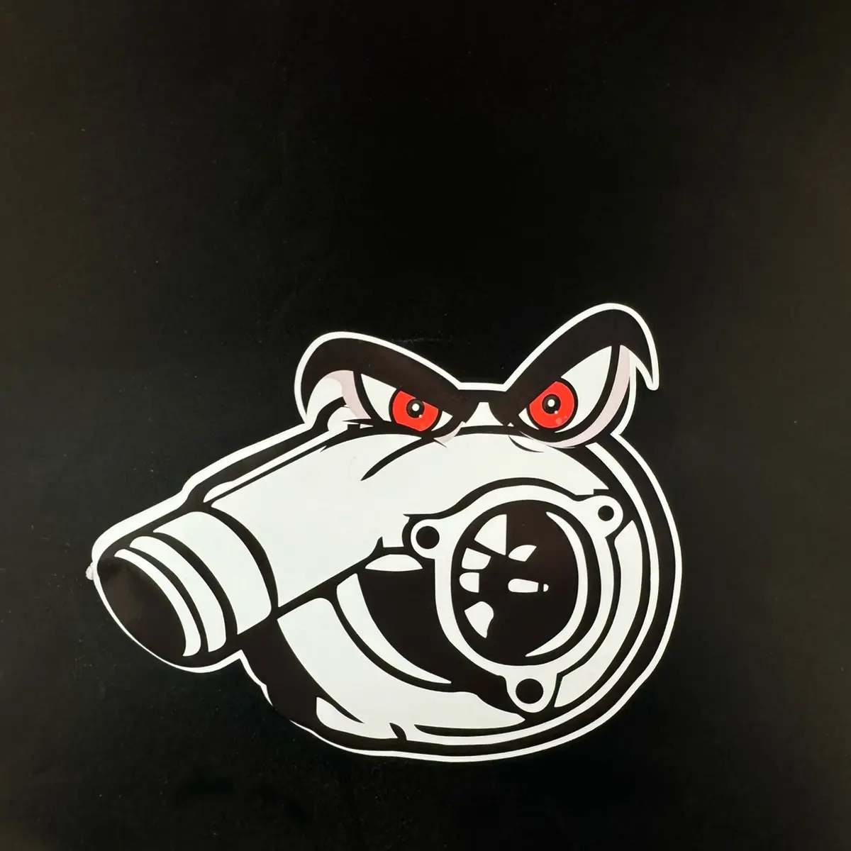 Angry Eyes Turbo Decal - High Quality Weather Resistant decal sticker creative car vinyl