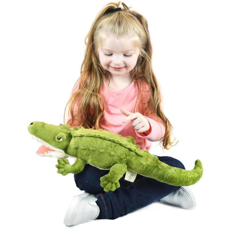Carioca The Crocodile | 19 Inch Stuffed Animal Plush | By TigerHart Toys