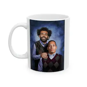 Salah Virgil Coffee Mug - Funny Liverpool Coffee Tea Cup 11oz - fun01878