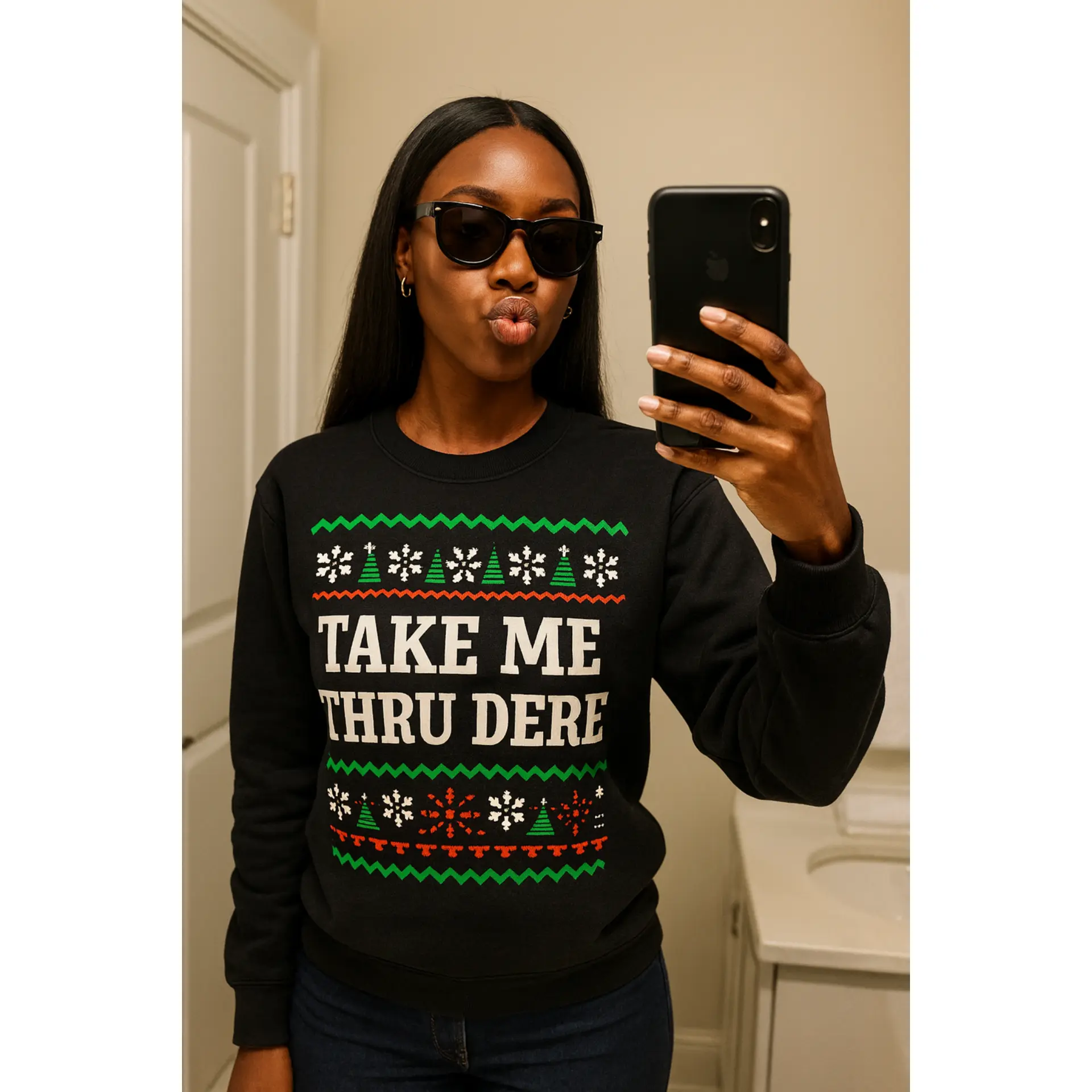 Take Me Thru Dere - Christmas Sweater
