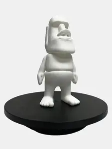 Tiny Moai sculptures for Home Decor - Bring History to Your Space White Ornaments
