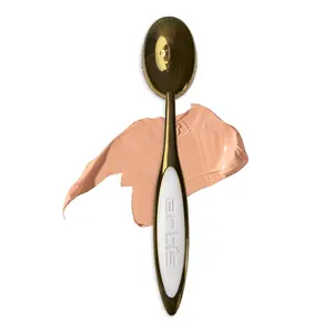 Artis Elite Oval 7 Makeup Brush for Foundation, Creams, Powders & Liquids, Professional Dense Foundation Brush for Liquid Makeup, BB Cream, SPF & Contour, Airbrush Finish Applicator, Color Willow