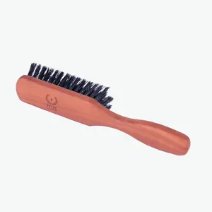 Handled Beard Brush, 100% Boar Bristle - A93