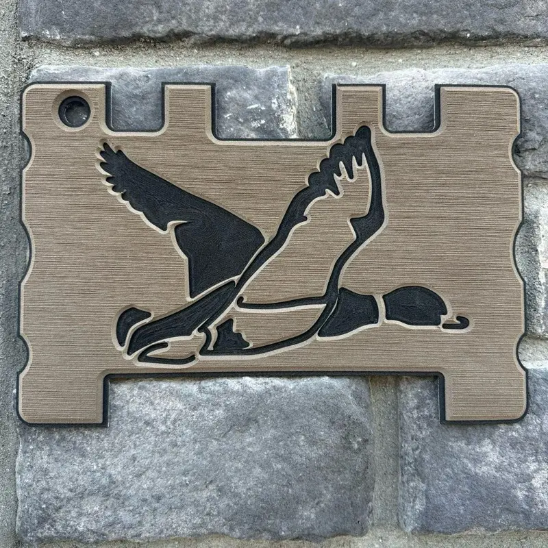 Flying mallard Turtle box Gen 2/3 rear pad