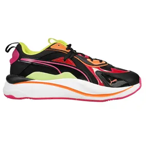 PUMA Womens Rs-Curve Clights Logo Lace Up Sneakers Shoes Casual - Black, Green, Orange, Pink, Red