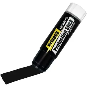MUNGYO Identity  Protector  Protection Stick, 1 Count  Protecting Blackout Marker, Redacting Pen, Private Information Protector Stick, Roll- Black Marker Pen  Any Surface.