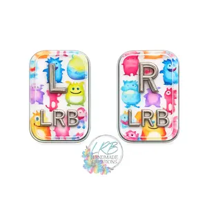 Cute Monsters XRay Markers – Personalized Monster Radiology Markers – Handmade X-Ray Tech Gift - Acrylic Xray Marker Set
