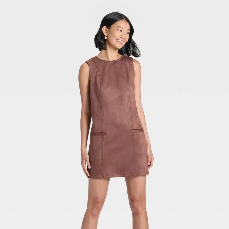 chinese dress ladies Thora Vegan Leather Dress