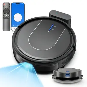 INSE 3-In-1 Robot Vacuum, Household Robot Vacuum Cleaner With 5200mAh Battery, App/Remote/Alexa Voice Control, Auto Return Charging, Suitable For Home, Pet Hair, Hard Floors