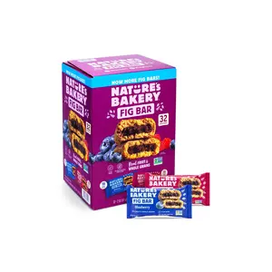 NATURE'S BAKERY Fig Bars Variety Pack, 2 oz, 32 Count