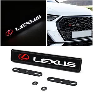 Advanced LED Front Grille Emblem Light for Lexus Vehicles, Stylish Car Accessories, Enhance Your Lexus Look, Ca Prop 65 Compliant, Automobile Decals