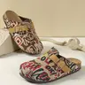 【Black Friday】Unisex Slip-On Soft Clogs, Soft Soled Mules, Arch Support EVA Sole, Boho Style, Comfortable Casual Shoes, Perfect Gift, Ideal for Outdoor Parties, Casual Beach Shoes