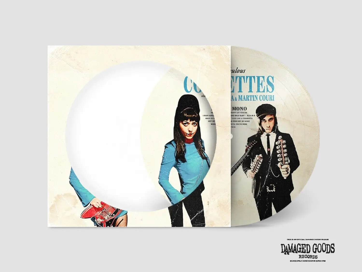 Courettes - Back In Mono Music Vinyl Picture Disc LP (Records Vinyl Album), Records Vinyl Albums