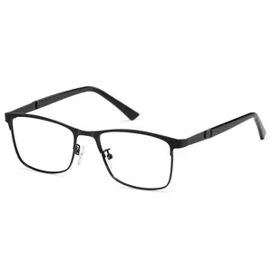 Blue Light Blocking and Night Vision Driving Glasses Men Metal Photochromic Lenses Computer Gaming Eyeglasses