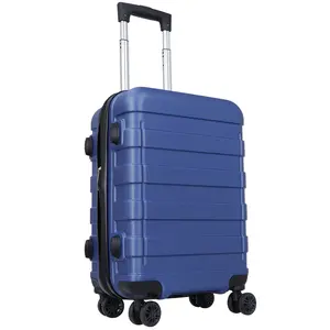 Segawe 21" Expandable ABS Luggage Suitcase Trolley, Blue