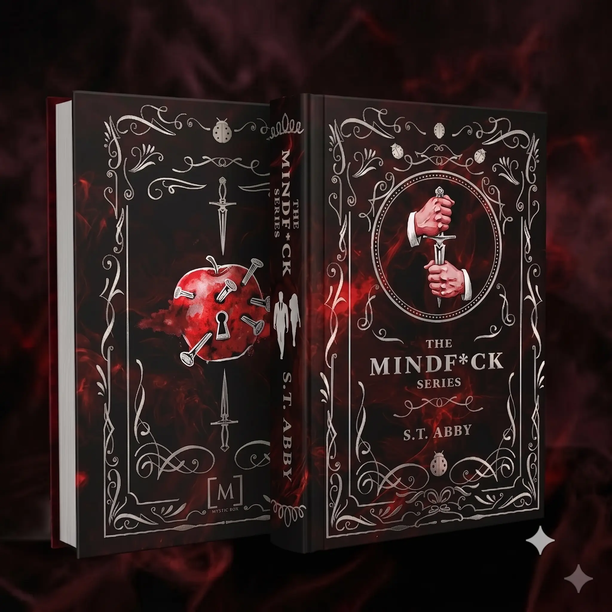 The Mindf*ck Series by S.T. Abby — Complete 5-Book Omnibus, Special Edition Hardcover | Dark Romance Thriller Novel, Gift for Book Lover