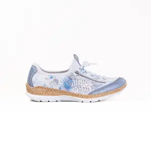 Rieker Nitka N42K6 (Women's) - Blue/Blue Multi/Weiss