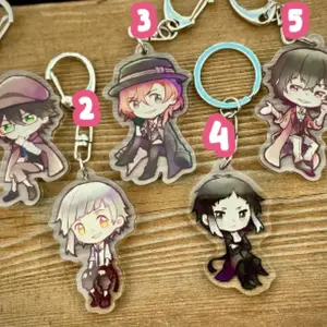 bungou stray dogs acrylic charms last chance